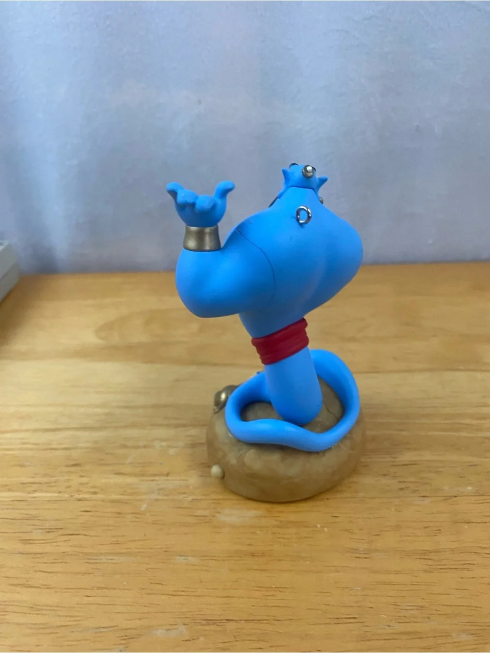 2015 Hallmark Disney Aladdin Blue Genie Ornament